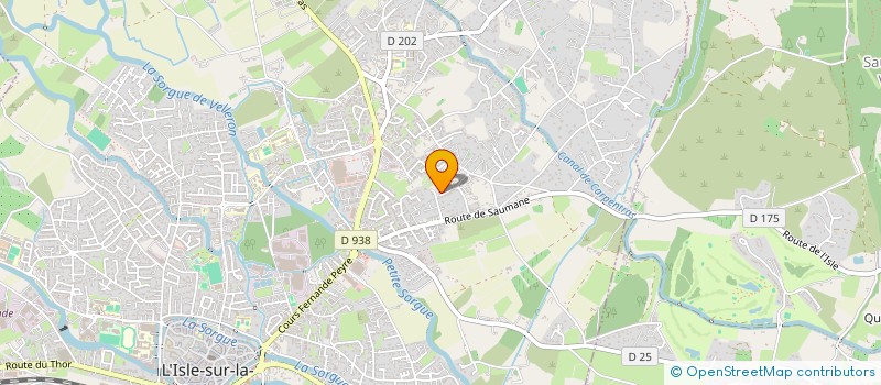 localisation de l'entreprise MONSIEUR JULIEN JUILLARD  L'ISLE-SUR-LA-SORGUE