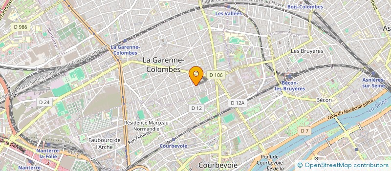 localisation de l'entreprise MONSIEUR JULIEN JULIEN LEGAL à LA GARENNE-COLOMBES