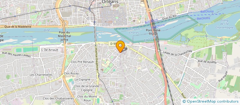 localisation de l'entreprise MONSIEUR JULIEN JULIEN SAGEAU à ORLEANS