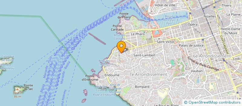 localisation de l'entreprise MONSIEUR JULIEN JULIEN TORTORA  MARSEILLE