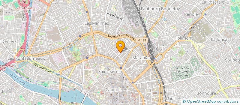 localisation de l'entreprise MONSIEUR JULIEN KALISKI  TOULOUSE