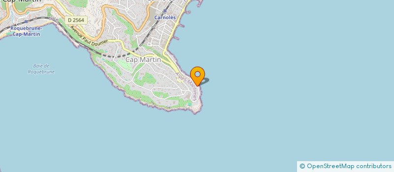 localisation de l'entreprise MONSIEUR JULIEN KAMAL MARRI  ROQUEBRUNE-CAP-MARTIN