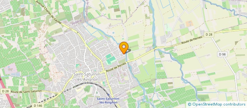 localisation de l'entreprise MONSIEUR JULIEN KAMINSKI  SAINT-SATURNIN-LES-AVIGNON