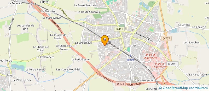 localisation de l'entreprise MONSIEUR JULIEN KAMMERER  JANZE