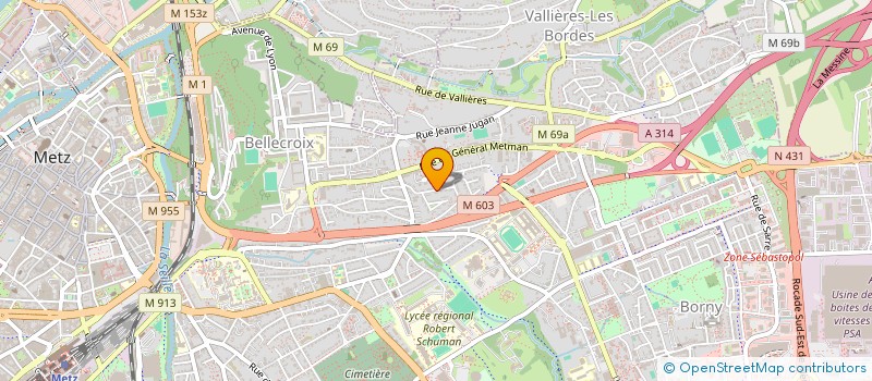 localisation de l'entreprise MONSIEUR JULIEN KARABEY  METZ