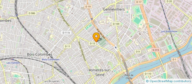 localisation de l'entreprise MONSIEUR JULIEN KARAVVITIS à ASNIERES-SUR-SEINE