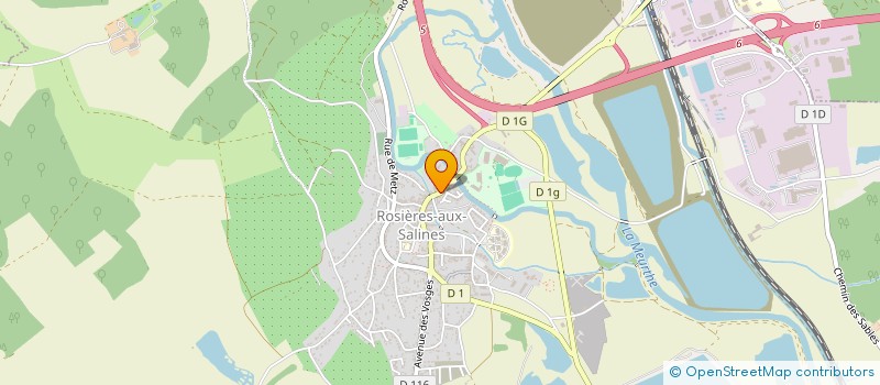 localisation de l'entreprise MONSIEUR JULIEN KARST  ROSIERES-AUX-SALINES