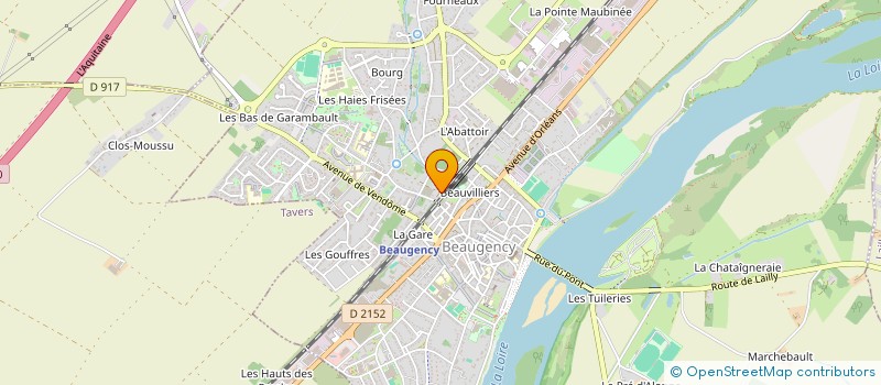 localisation de l'entreprise MONSIEUR JULIEN KERLOCH à BEAUGENCY