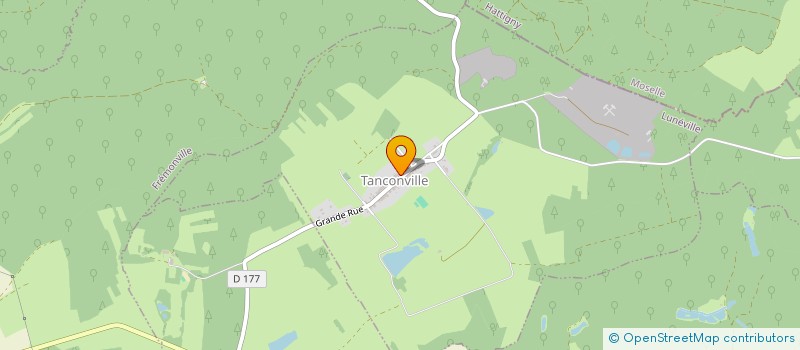 localisation de l'entreprise MONSIEUR JULIEN KERN  TANCONVILLE