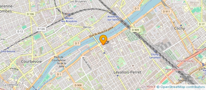 localisation de l'entreprise MONSIEUR JULIEN KHOURI  LEVALLOIS-PERRET