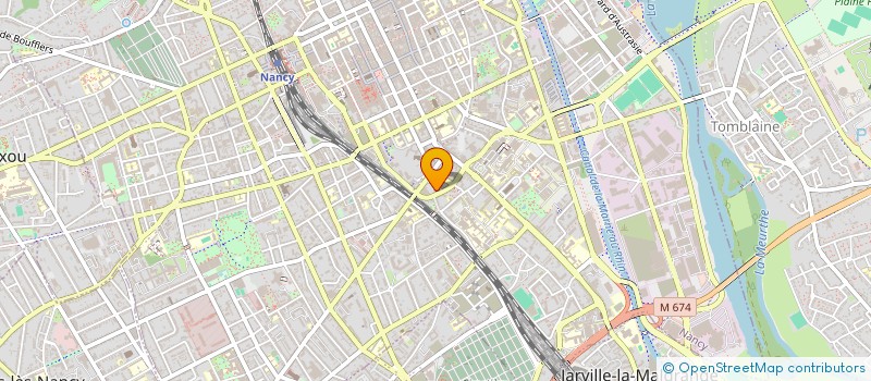 localisation de l'entreprise MONSIEUR JULIEN KIRCHSTETTER  NANCY