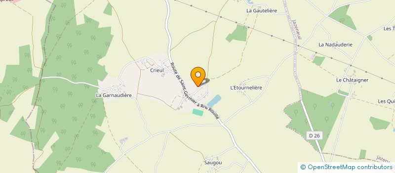 localisation de l'entreprise MONSIEUR JULIEN KIRKET à ROUILLE