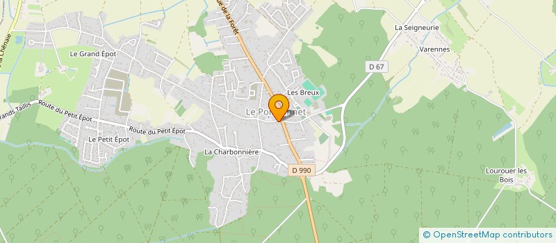 localisation de l'entreprise MONSIEUR JULIEN KISLAIRE à LE POINCONNET