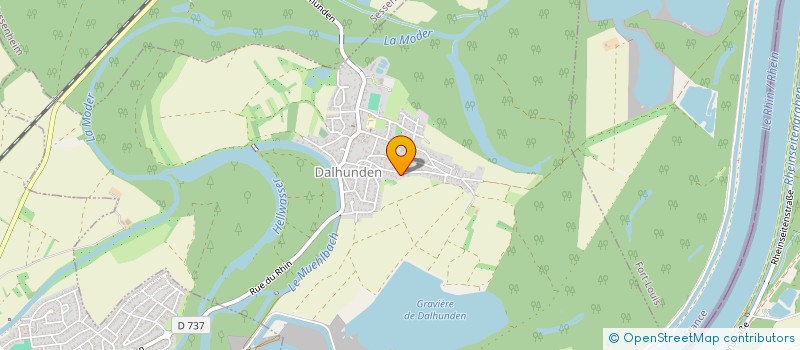 localisation de l'entreprise MONSIEUR JULIEN KISTLER  DALHUNDEN