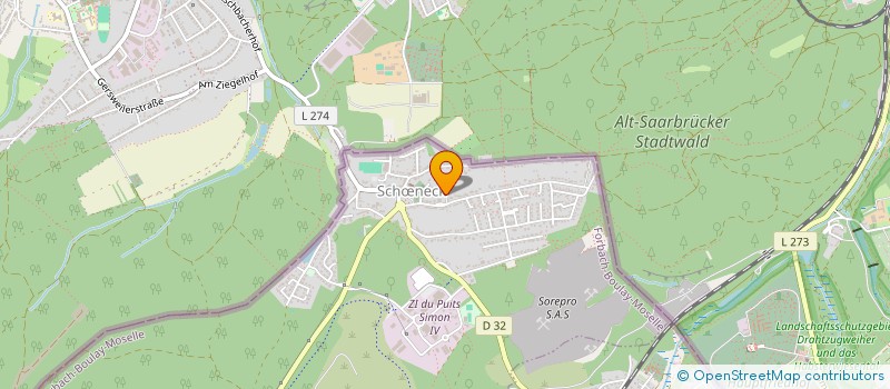 localisation de l'entreprise MONSIEUR JULIEN KLAUSS  SCHNECK