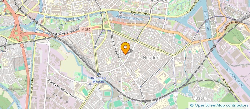 localisation de l'entreprise MONSIEUR JULIEN KLEDY à STRASBOURG