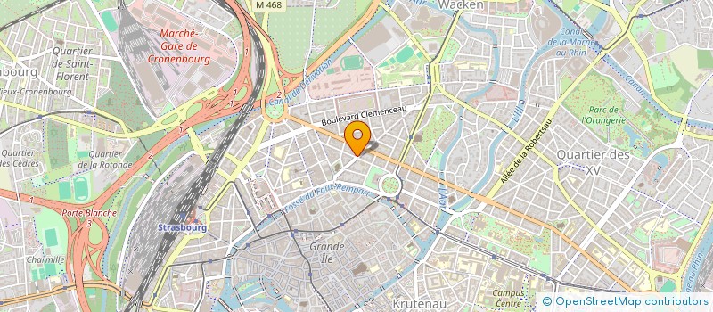 localisation de l'entreprise MONSIEUR JULIEN KLING  STRASBOURG