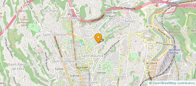 localisation de l'entreprise MONSIEUR JULIEN KOPYTKO  NICE