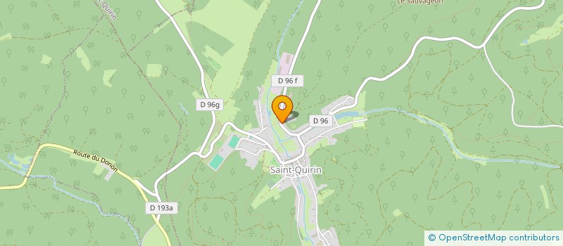 localisation de l'entreprise MONSIEUR JULIEN KOULMANN  SAINT-QUIRIN