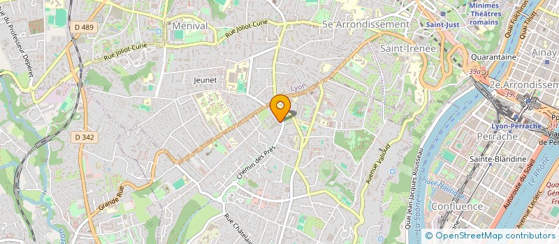 localisation de l'entreprise MONSIEUR JULIEN KOWARSKI  SAINTE-FOY-LES-LYON