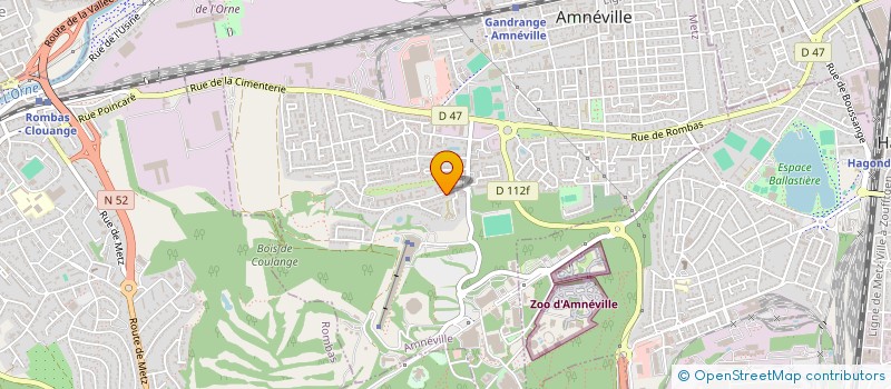 localisation de l'entreprise MONSIEUR JULIEN KREBS  AMNEVILLE