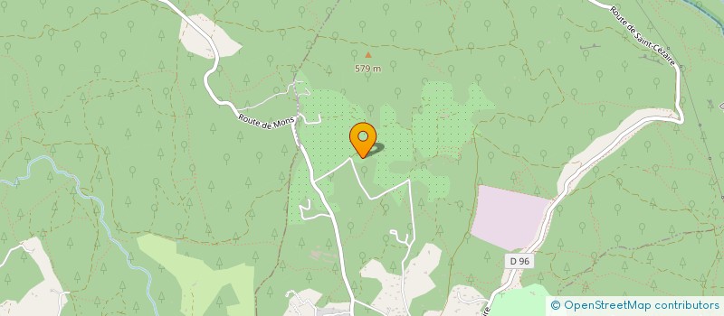 localisation de l'entreprise MONSIEUR JULIEN KRIEG  CALLIAN