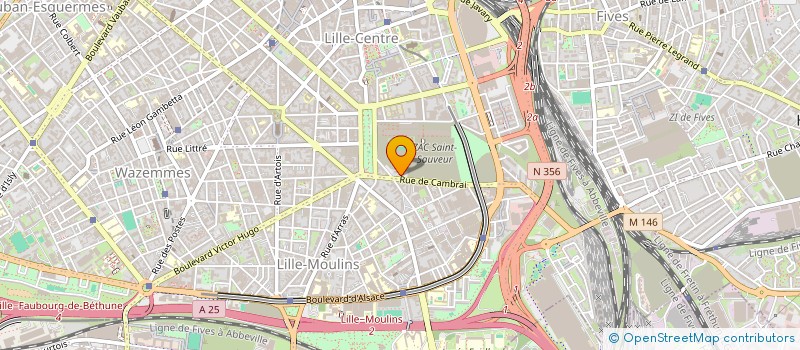 localisation de l'entreprise MONSIEUR JULIEN KRZNARIE  CROIX