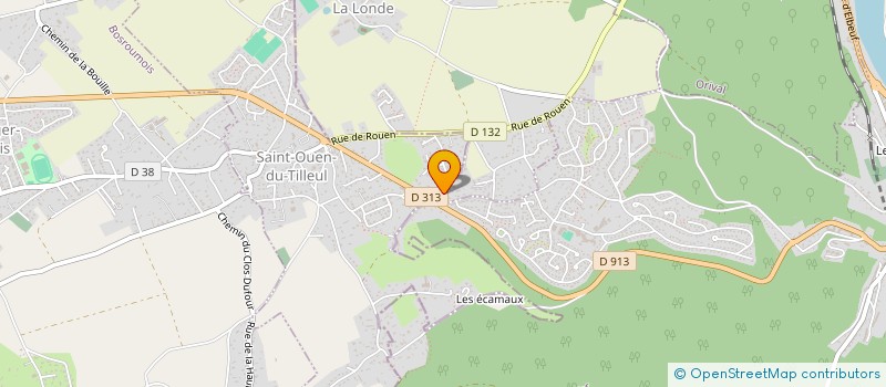 localisation de l'entreprise MONSIEUR JULIEN KUHN à SAINT-OUEN-DU-TILLEUL