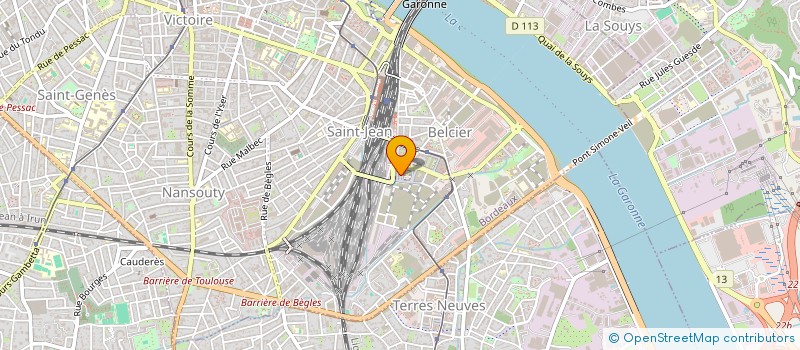 localisation de l'entreprise MONSIEUR JULIEN LABADEN  BORDEAUX