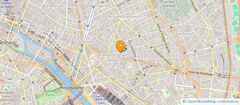 localisation de l'entreprise MONSIEUR JULIEN LABAIL  PARIS