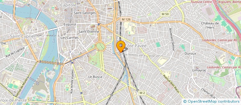 localisation de l'entreprise MONSIEUR JULIEN LABAT à TOULOUSE