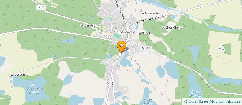 localisation de l'entreprise MONSIEUR JULIEN LABBE  SAINT-VIATRE