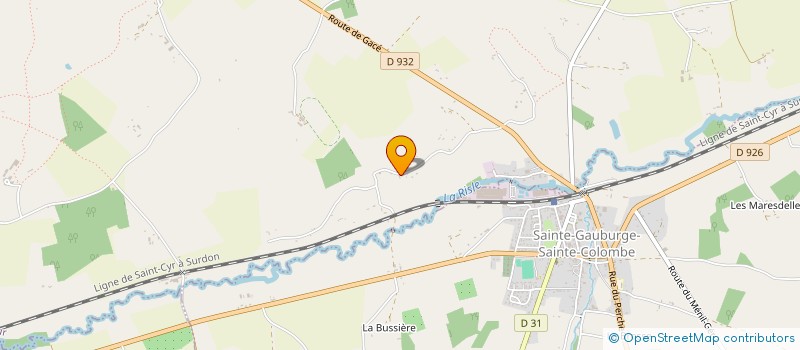 localisation de l'entreprise MONSIEUR JULIEN LABELLE à ECHAUFFOUR