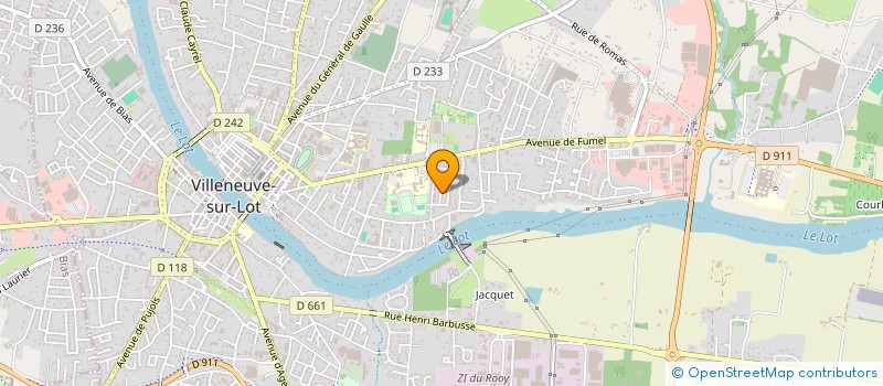 localisation de l'entreprise MONSIEUR JULIEN LABORDE  VILLENEUVE-SUR-LOT