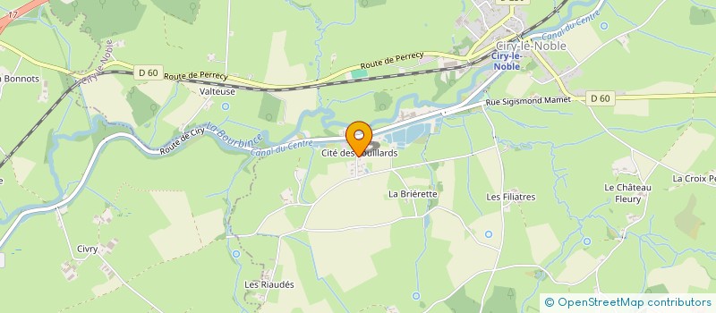 localisation de l'entreprise MONSIEUR JULIEN LABRUT  CIRY-LE-NOBLE