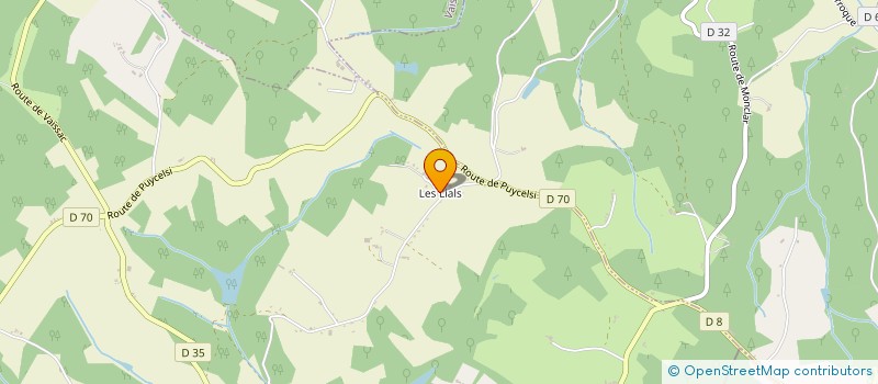 localisation de l'entreprise MONSIEUR JULIEN LACAILLE  MONCLAR-DE-QUERCY