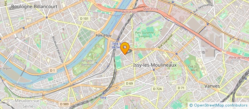 localisation de l'entreprise MONSIEUR JULIEN LACAN à ISSY-LES-MOULINEAUX