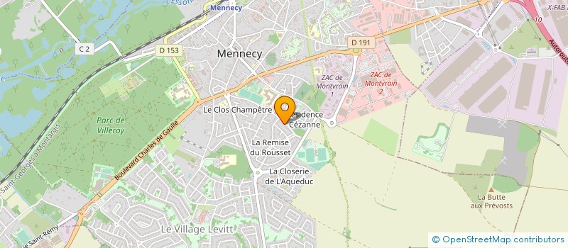 localisation de l'entreprise MONSIEUR JULIEN LACHKAR à MENNECY