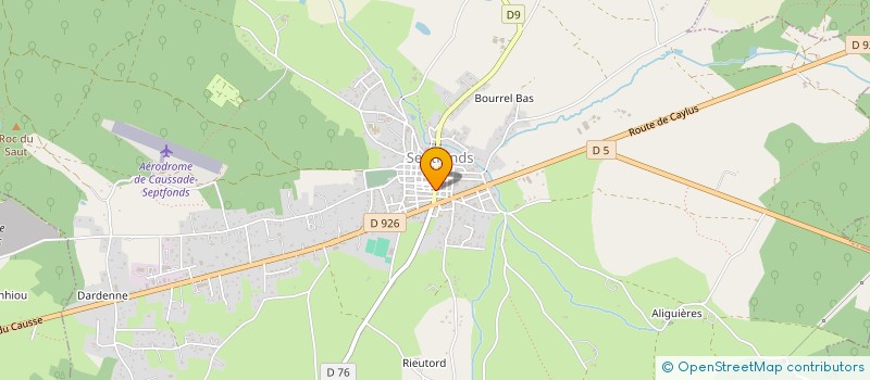 localisation de l'entreprise MONSIEUR JULIEN LACOMBE  TOULOUSE