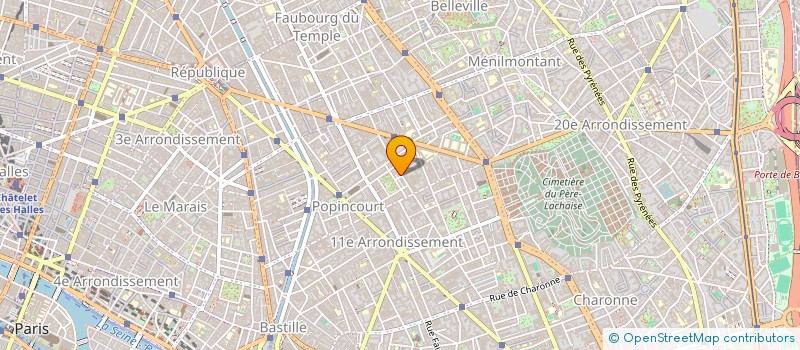 localisation de l'entreprise MONSIEUR JULIEN LACOR  PARIS