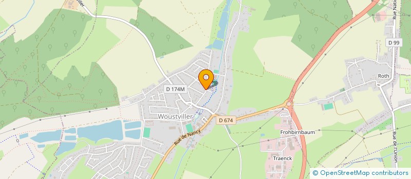 localisation de l'entreprise MONSIEUR JULIEN LACOUR  WOUSTVILLER