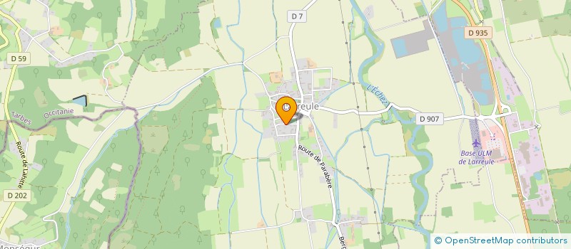 localisation de l'entreprise MONSIEUR JULIEN LACOURPAILLE  LASCAZERES