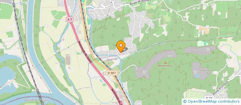 localisation de l'entreprise MONSIEUR JULIEN LADOUE  SAINT-PAULET-DE-CAISSON