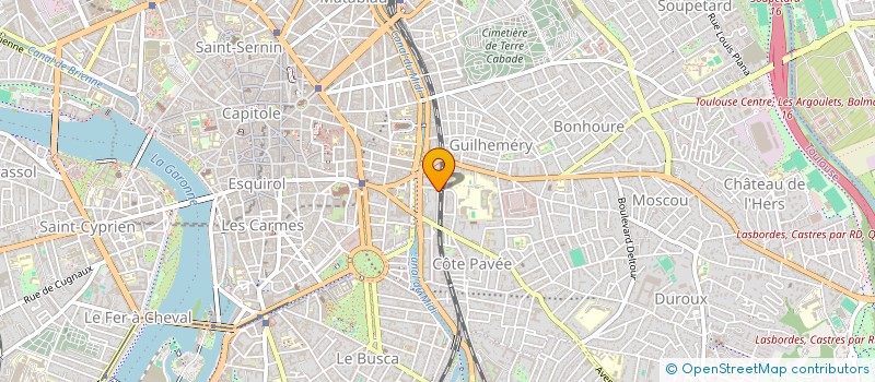 localisation de l'entreprise MONSIEUR JULIEN LAFFRECHINE à TOULOUSE