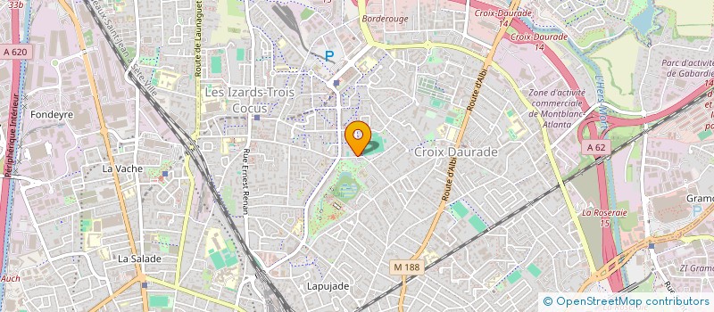 localisation de l'entreprise MONSIEUR JULIEN LAFOND à TOULOUSE