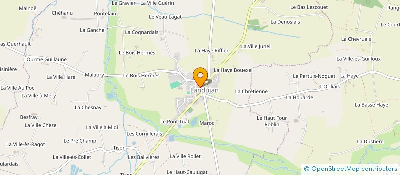 localisation de l'entreprise MONSIEUR JULIEN LAFORGE à LANDUJAN
