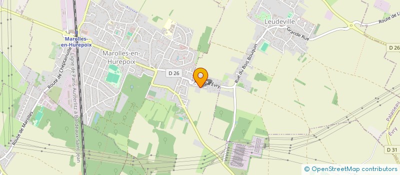 localisation de l'entreprise MONSIEUR JULIEN LAFORGE  MAROLLES-EN-HUREPOIX