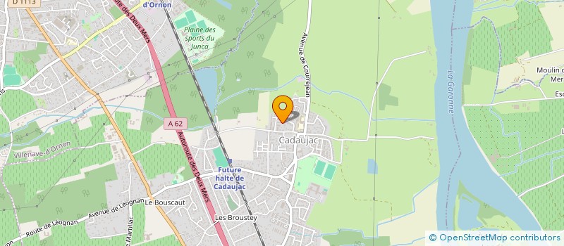 localisation de l'entreprise MONSIEUR JULIEN LALANDE  CADAUJAC