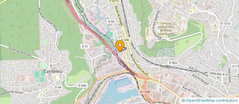 localisation de l'entreprise MONSIEUR JULIEN LALLEMAND  QUINCAMPOIX