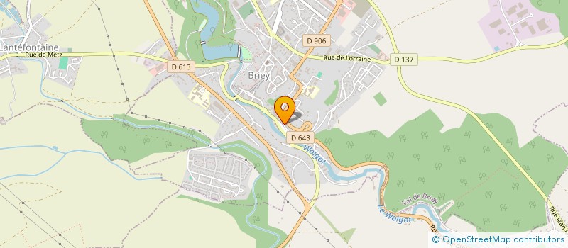 localisation de l'entreprise MONSIEUR JULIEN LAMBERT  VAL DE BRIEY